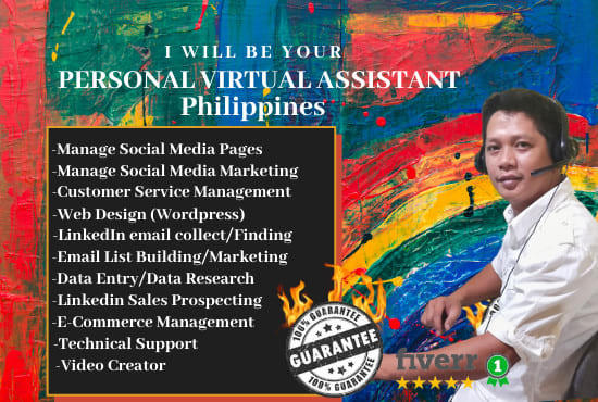 I will be your rockstar virtual assistant