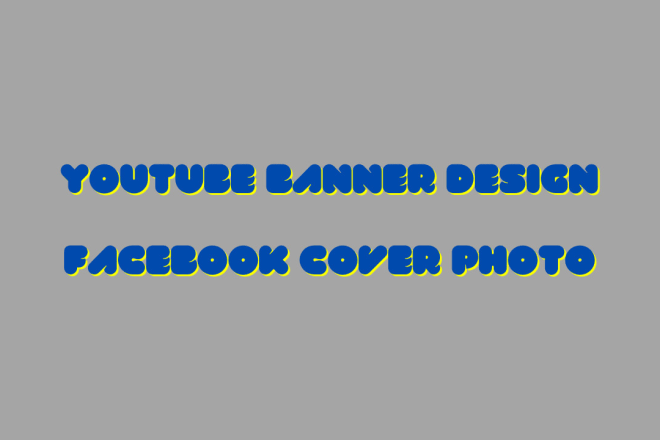I will create youtube channel banners for you profesionally
